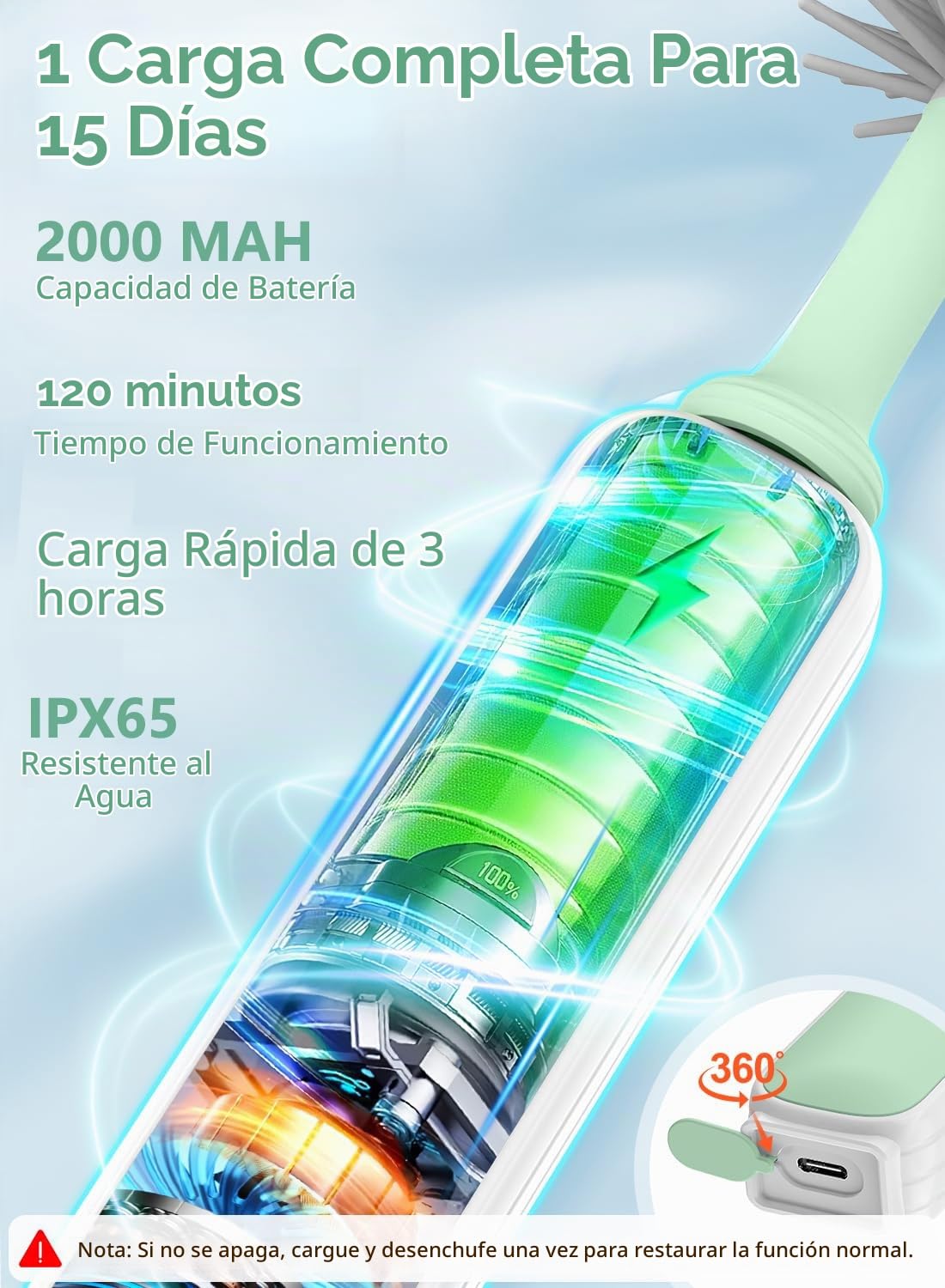 Yasew Limpiador eléctrico de cepillo para botellas, juego de viaje...