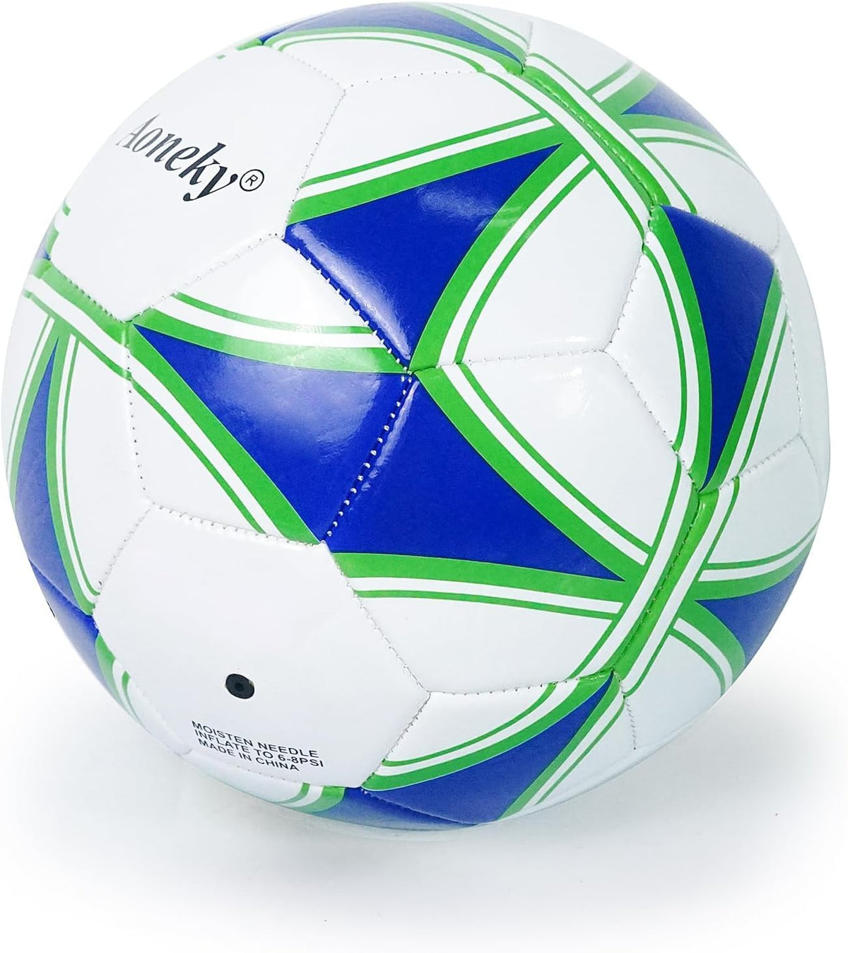Aoneky Balón de fútbol tradicional de tamaño 5 para adultos, se env...