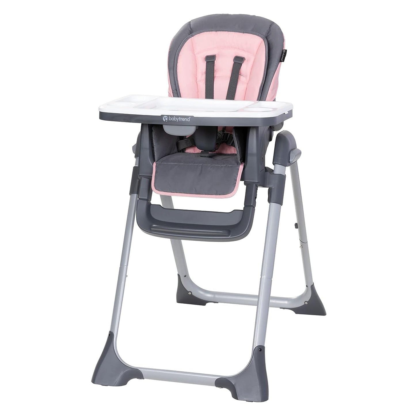 Baby Trend Sit Right 2.0 - Silla alta 3 en 1, color rosa acogedor