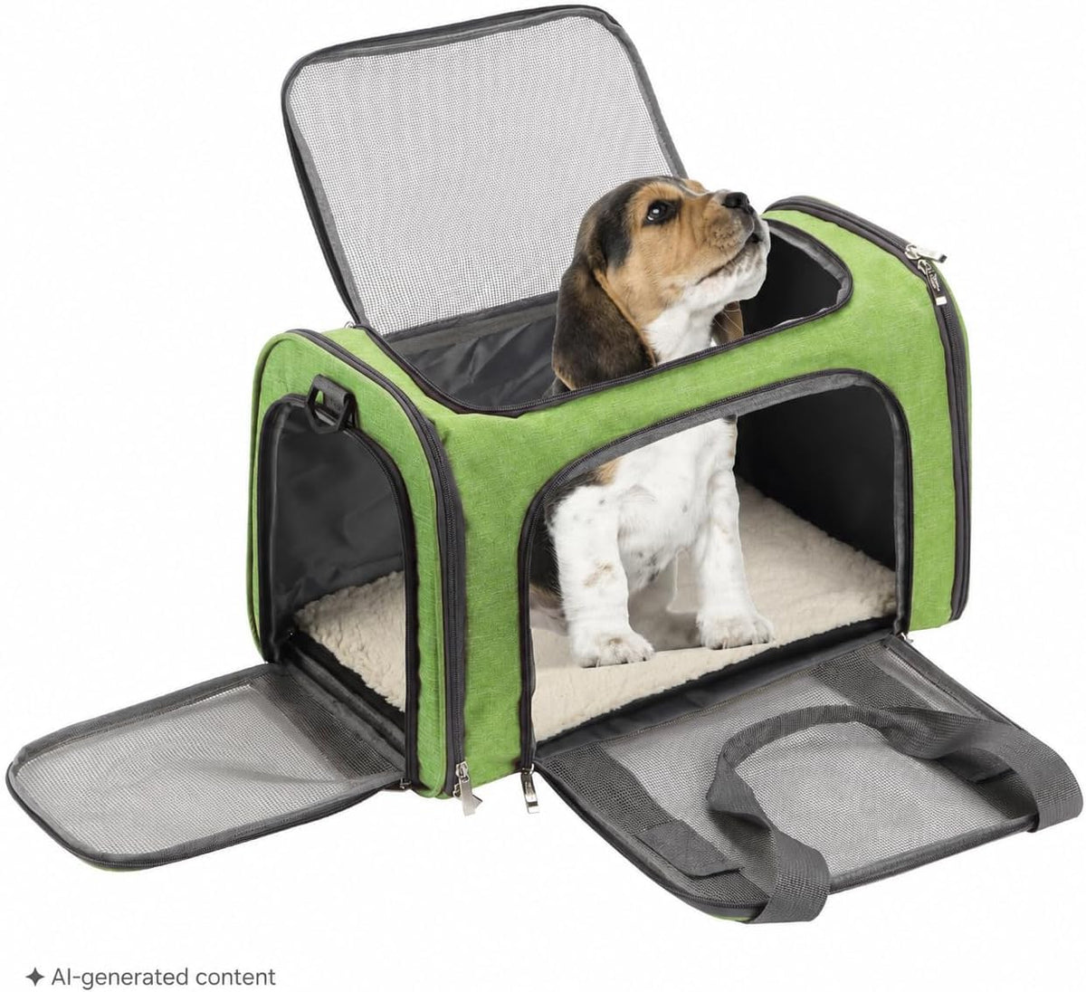 Mr. Pen- Transportador para mascotas, 17.5 x 11.2 x 11.5 pulgadas,...