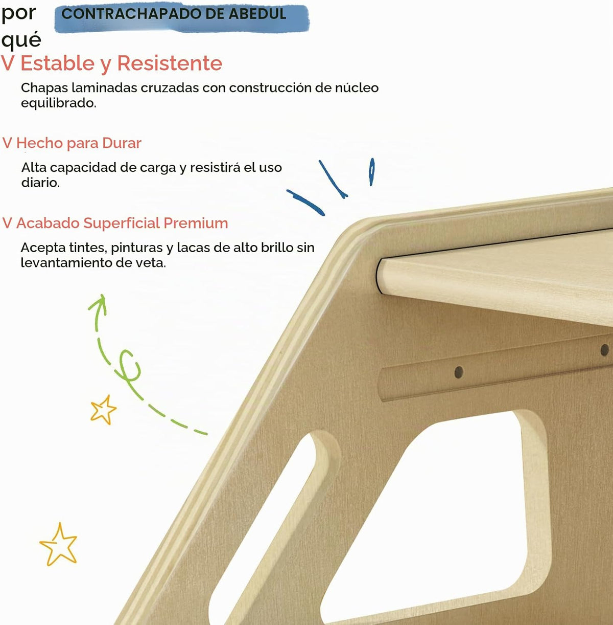 Harwaya Taburete de 2 escalones para lavabo de baño para niños pequ...