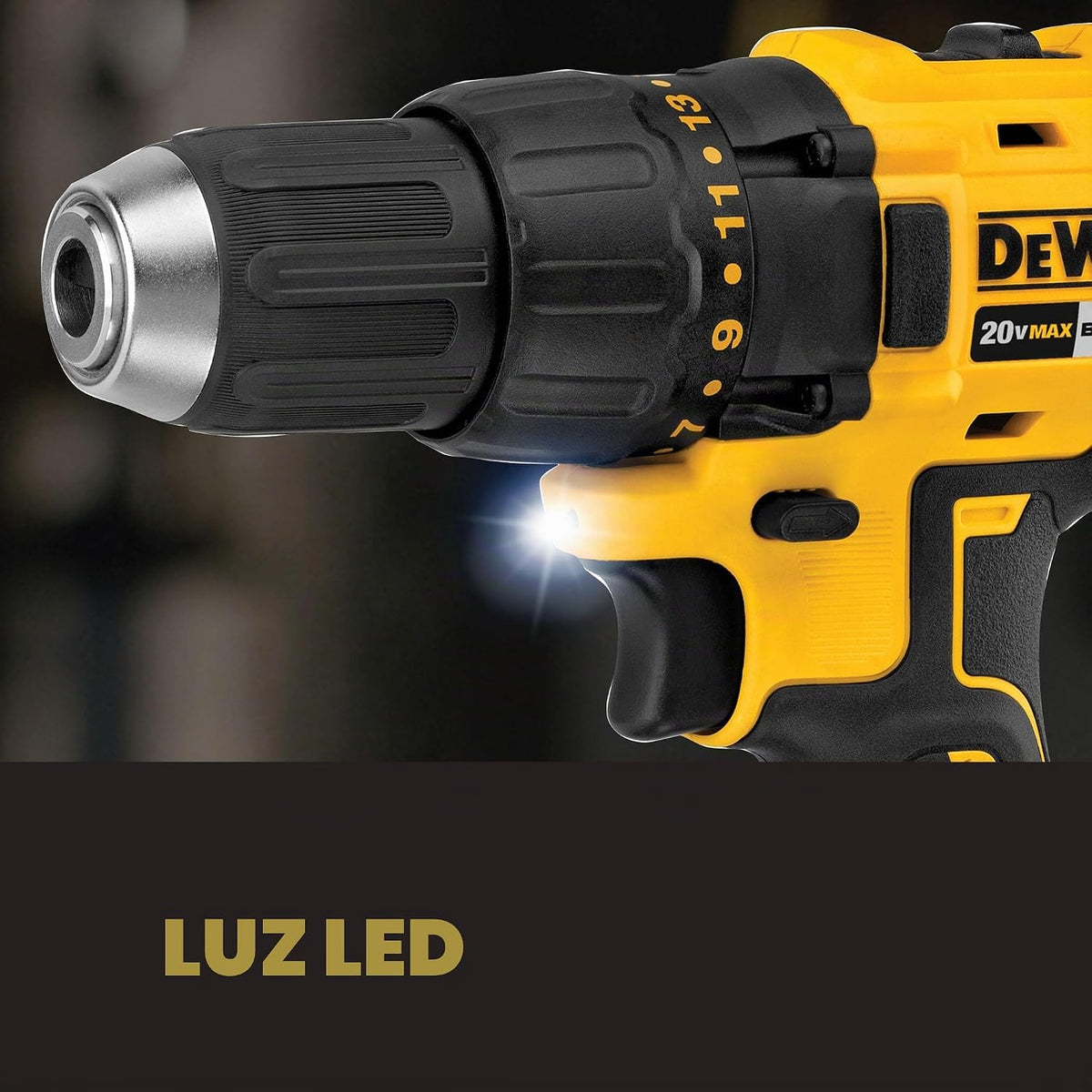 DEWALT Taladro inalámbrico de 20 V MAX y destornillador de impacto,...