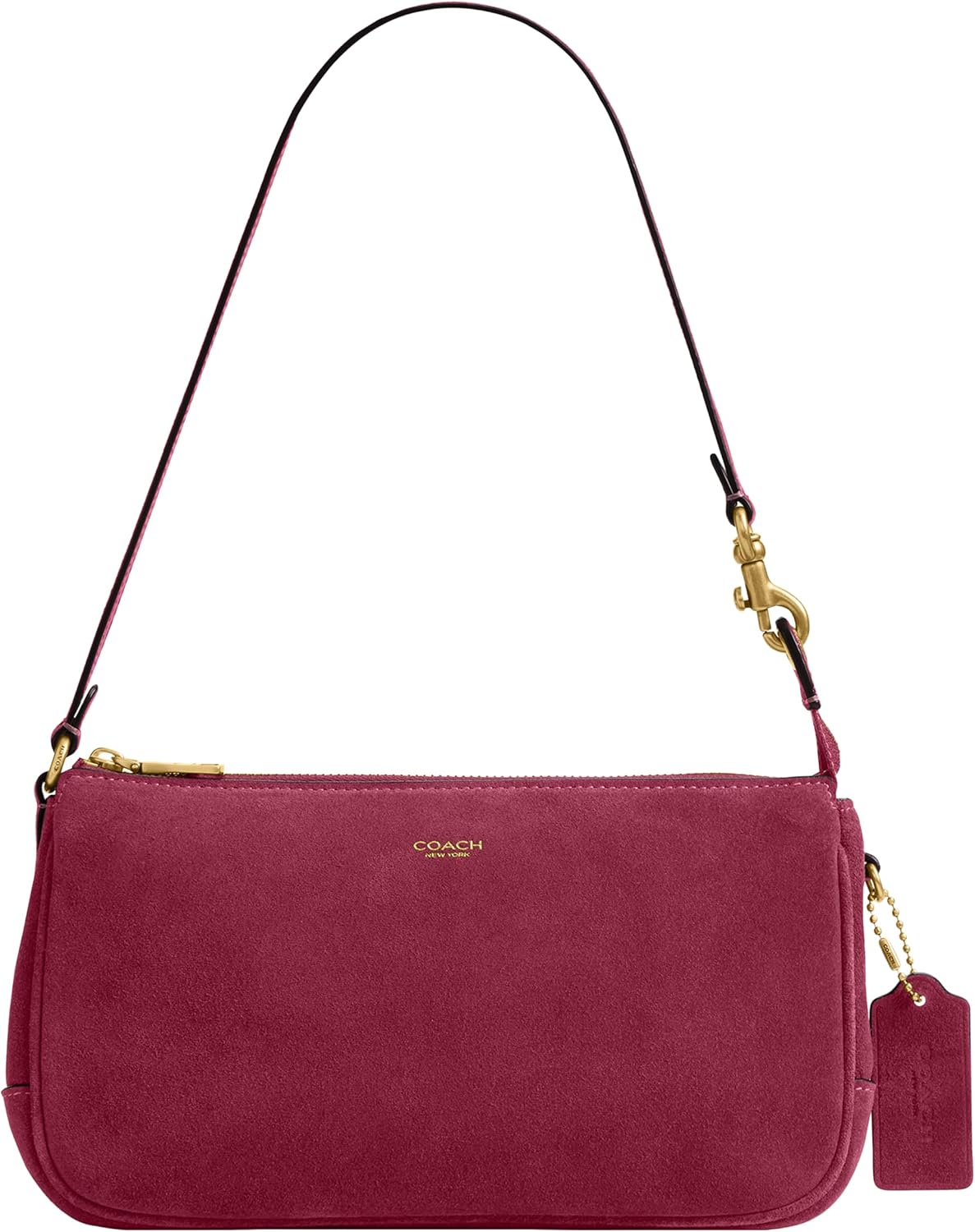 Bolso de mujer de cuero natural granulado Coach Plaza
