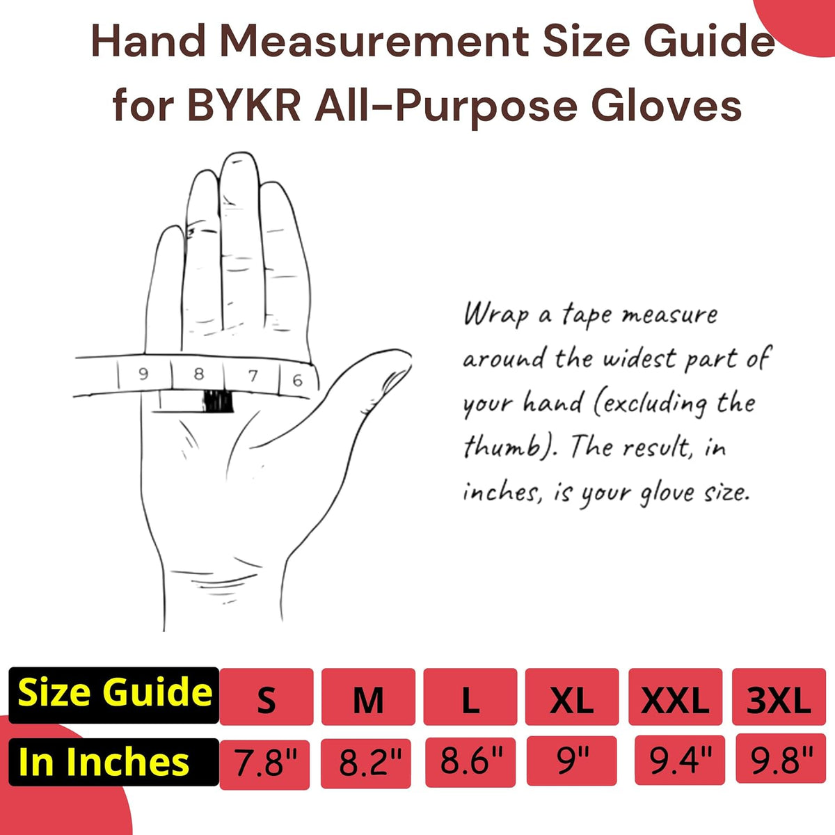 BYKR Guantes de motocicleta para todo clima para hombres y mujeres...