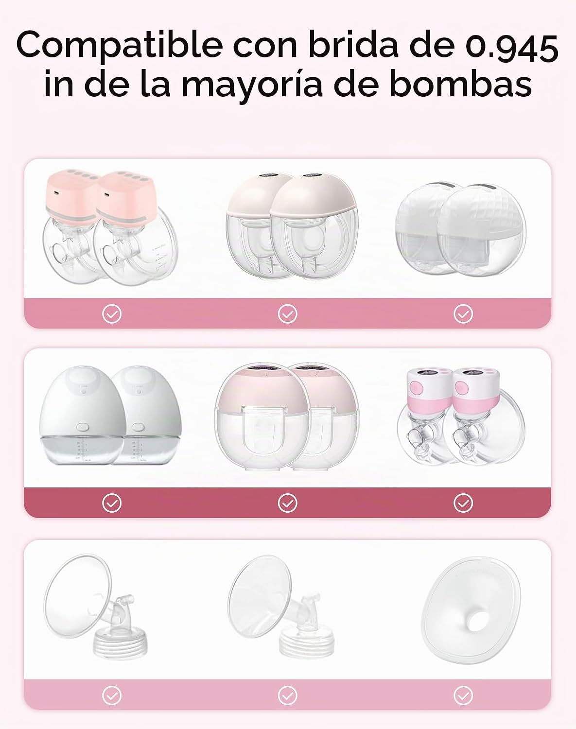 Insertos de brida de 0.748 in (6 unidades) \u2013 Ajuste universal...