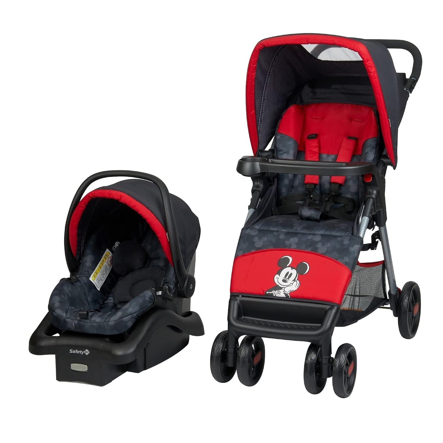 Sistema de viaje Disney Baby Mickey Mouse Simple Fold LX, se levant...