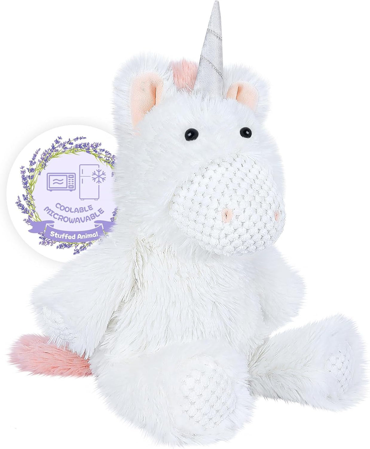 SuzziPals Warmbale - Almohadilla térmica de unicornio para calambre...
