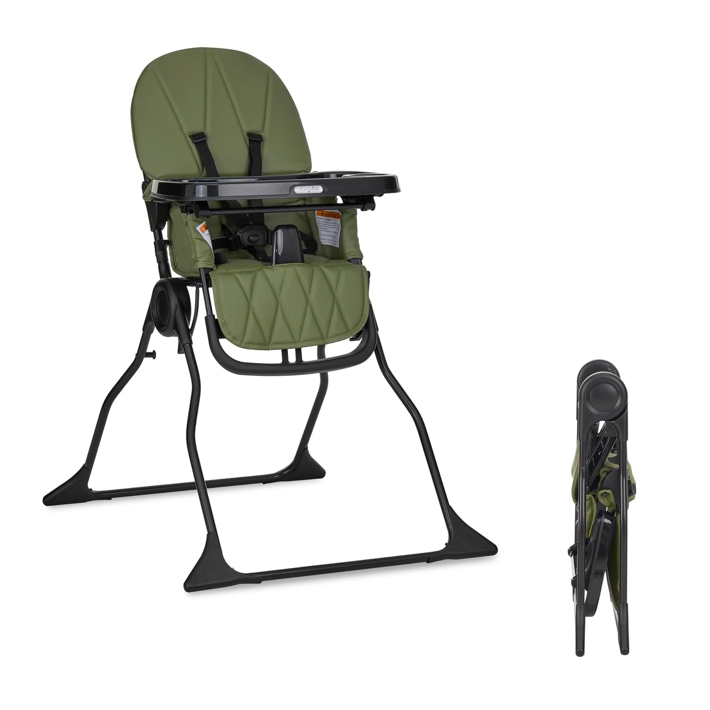 Dream On Me Trona Snack y Stow | Silla de alimentación ajustable co...