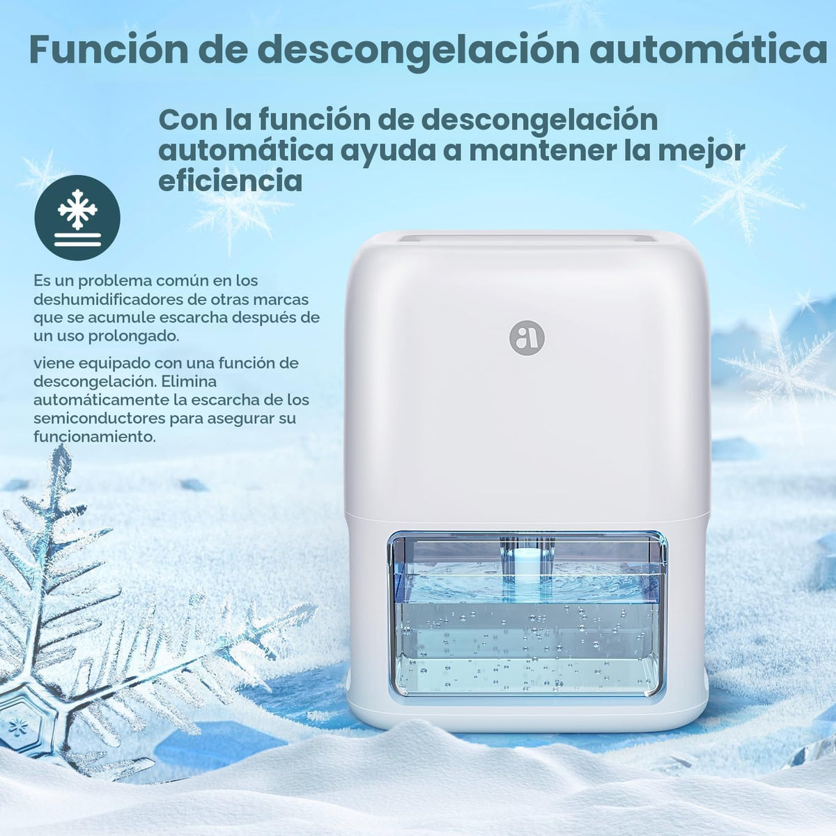BREEZOME Deshumidificadores de 60 OZ para el hogar, deshumidificado...