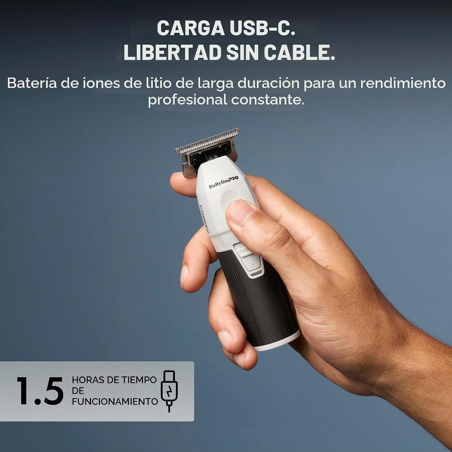 BaBylissPRO COREFX Cortapelos de rendimiento profesional