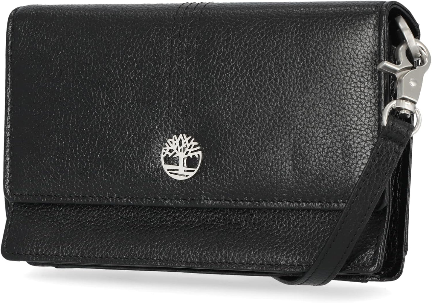 Timberland - Bolso cruzado de cuero RFID con billetera, Tamaño único