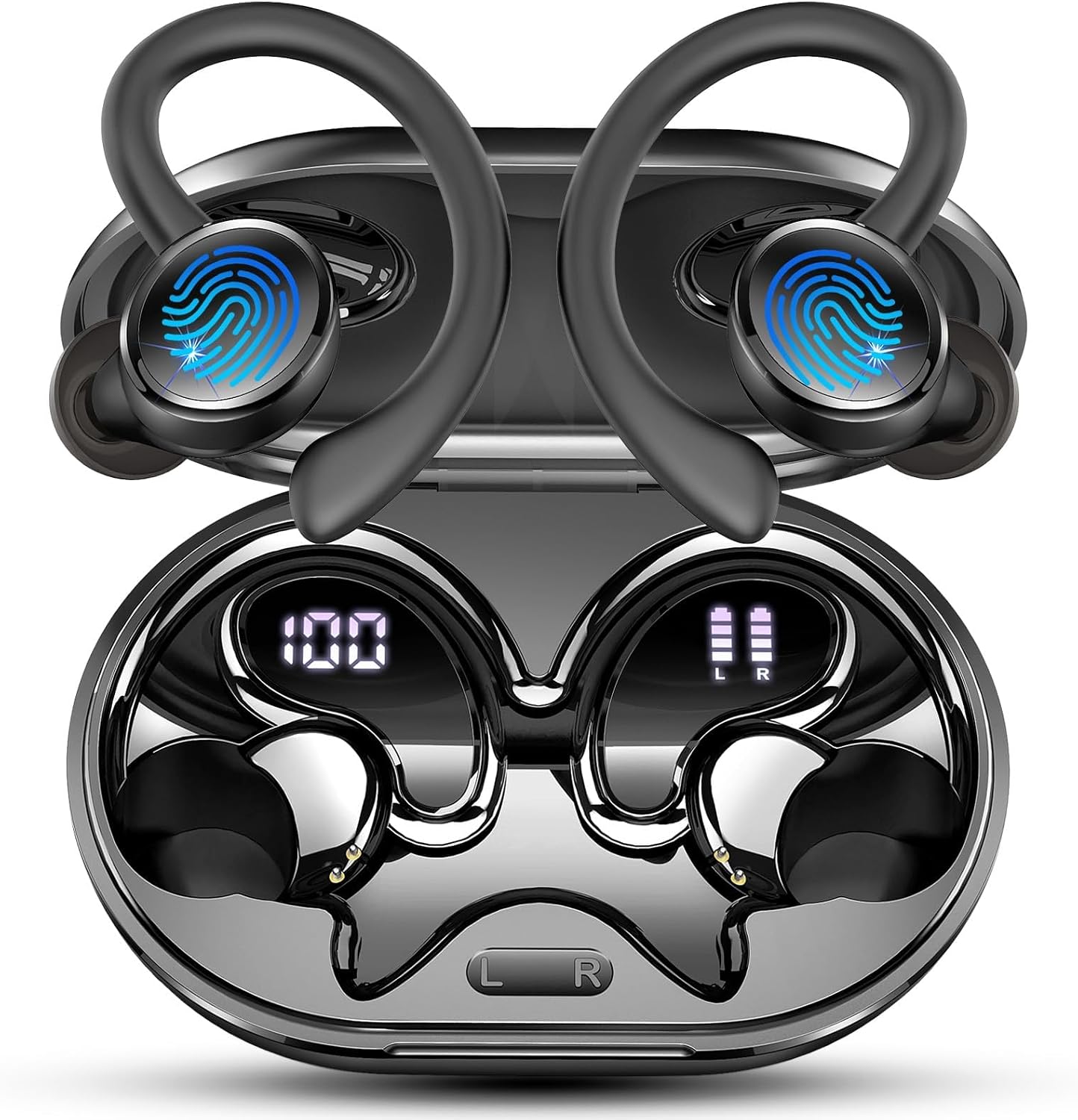 Auriculares inalámbricos, Auriculares Bluetooth 5.4, Sonido de Grav...