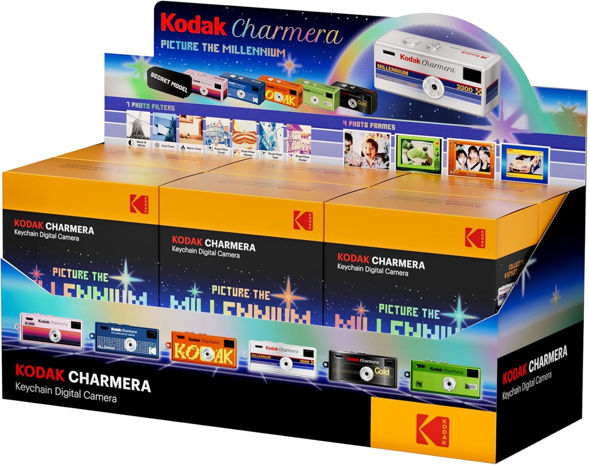 KODAK CHARMERA - Llavero caja ciega para cámara digital, juego comp...