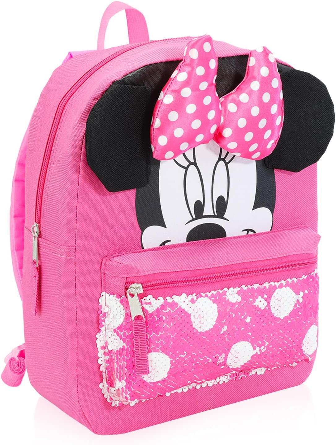 Minnie Mouse - Mini mochila para mujeres y niños, paquete de 12 pul...