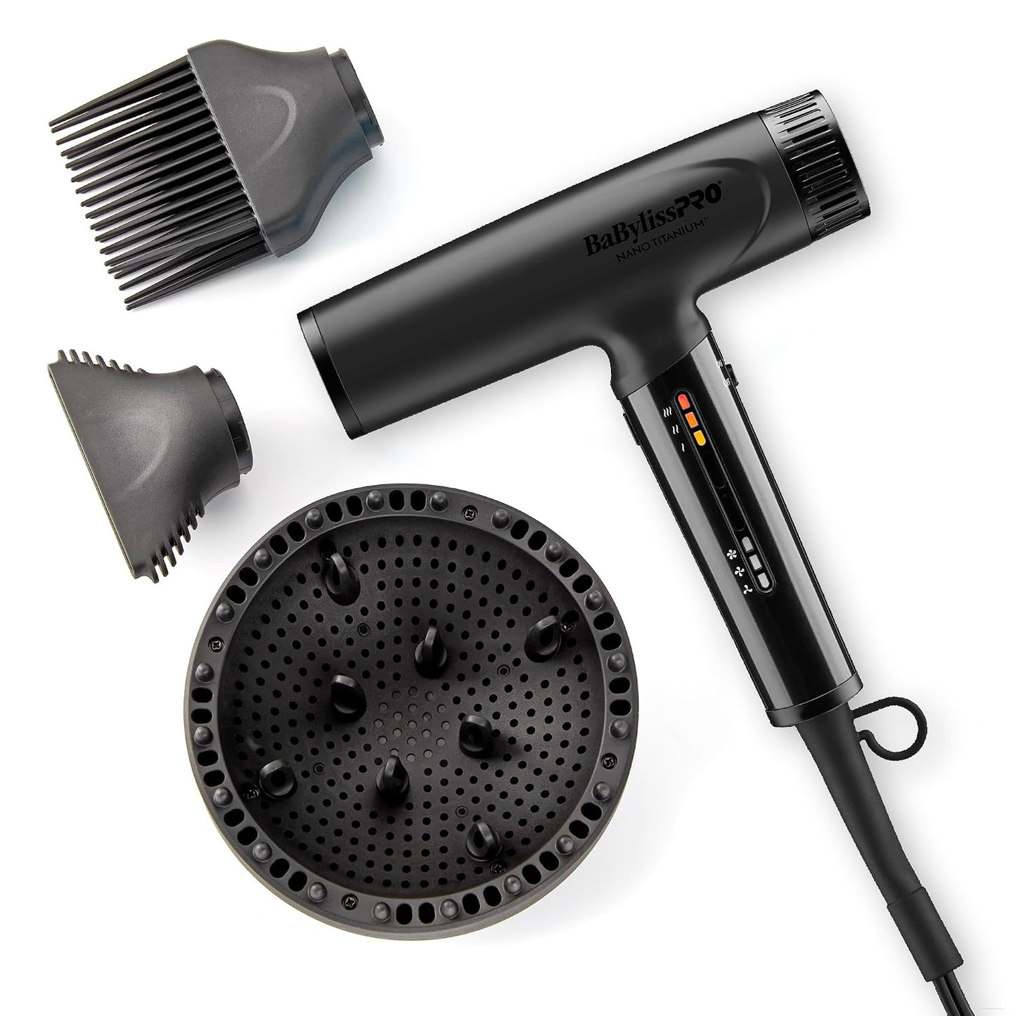 BaBylissPRO Nano Titanium Profesional Nano Light Ionic Dual-Voltage...