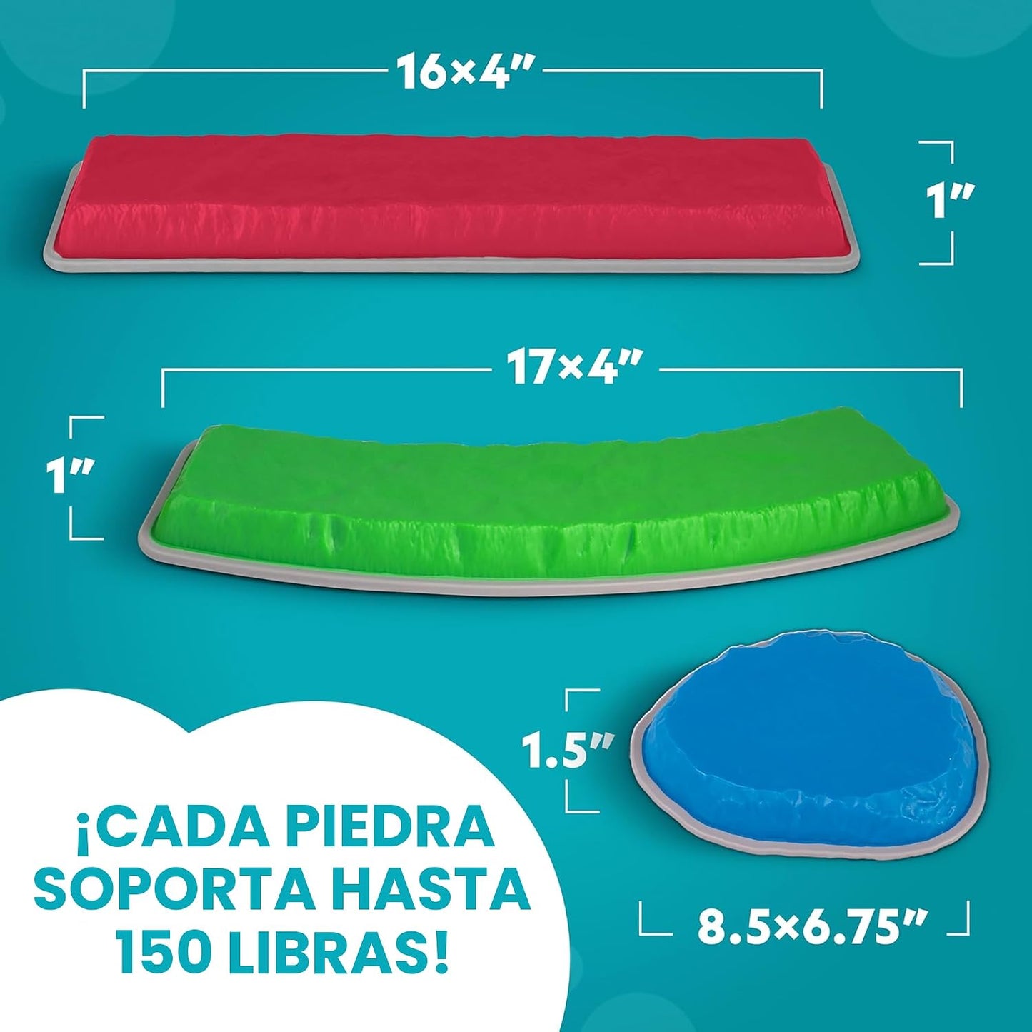 Juego de Piedras de Equilibrio y Vigas de Equilibrio de National Ge...