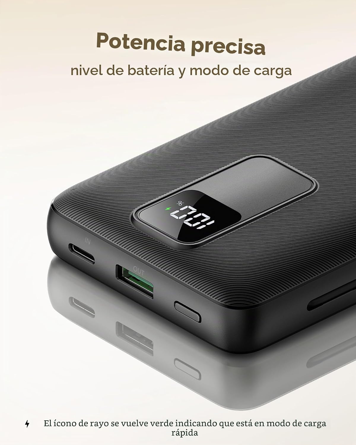 Cargador portátil charmast 20000mAh con enchufe de pared, banco de...