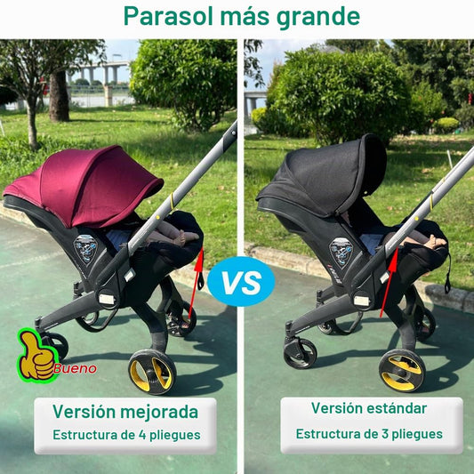 Feliliber Juego de accesorios de lavado para cochecito, toldo color...