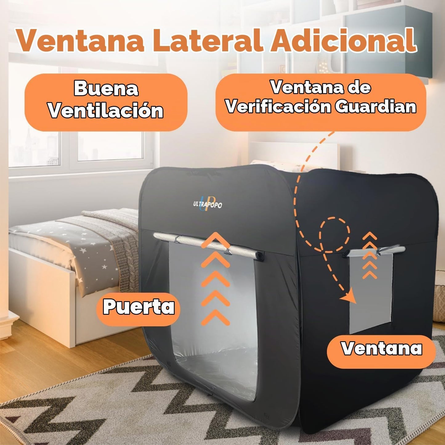 Ultrapopp Tienda Sensorial Emergente para Niños, Extra Grande 47x47...
