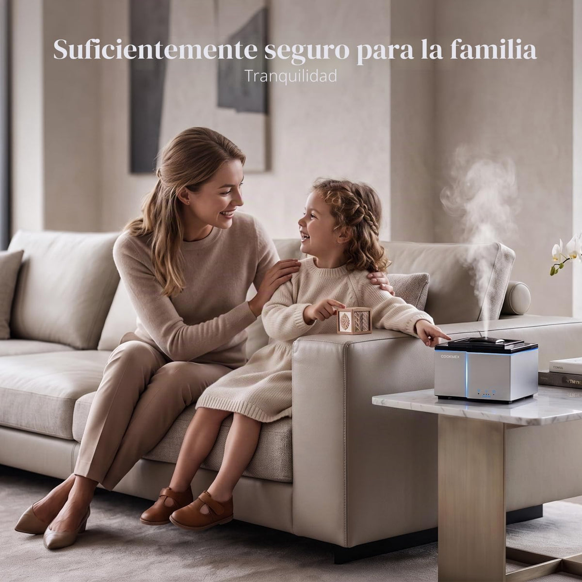 COOKMEX difusor del aceite esencial de 16.9 fl oz, difusor ultrasón...