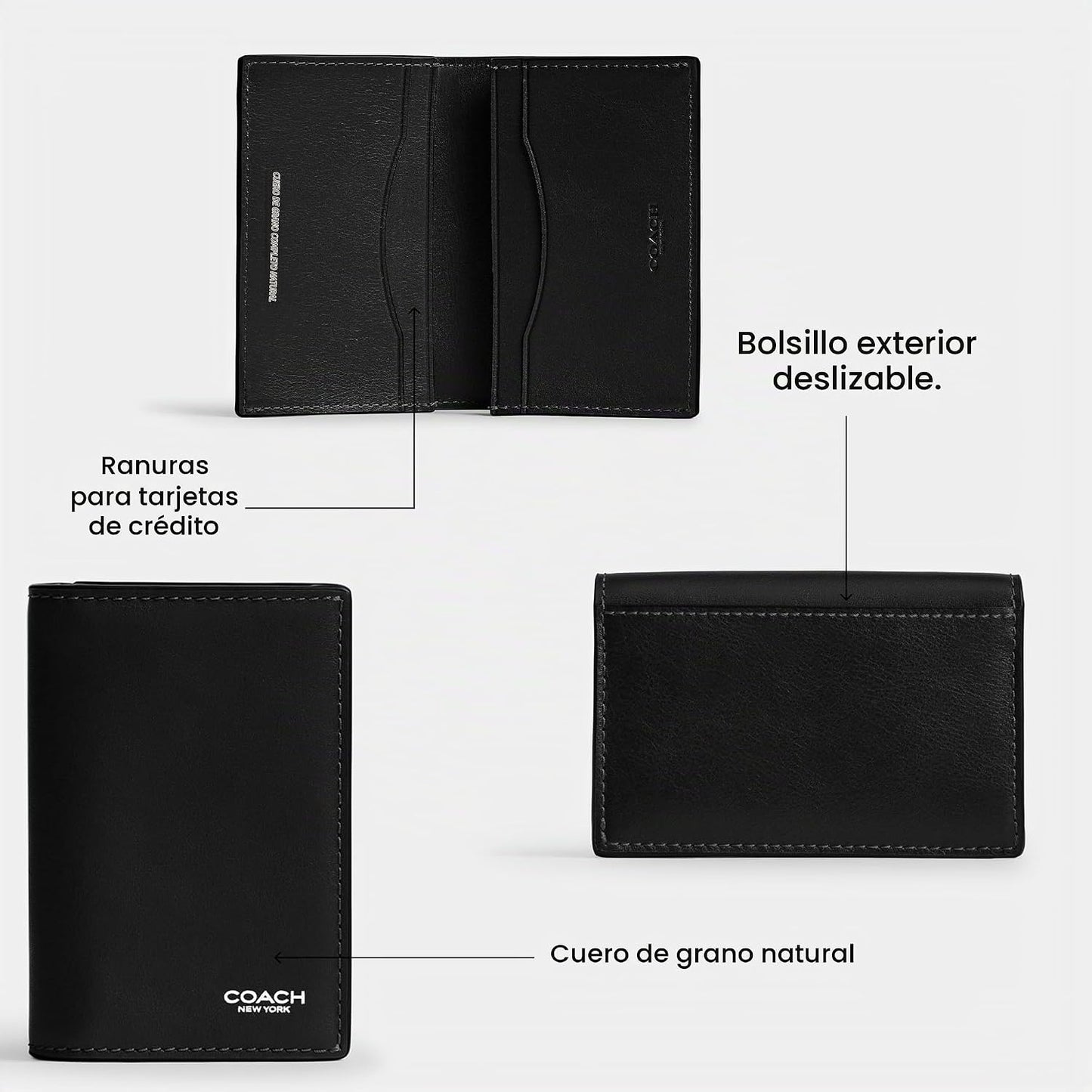 Coach Men's Bifold Card Case