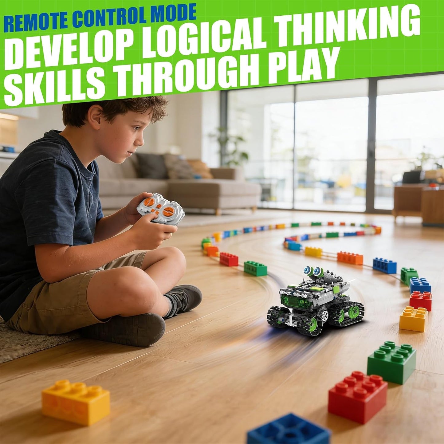 HPROMOT STEM - Juego de construcción de robot para niños de 8 a 16...
