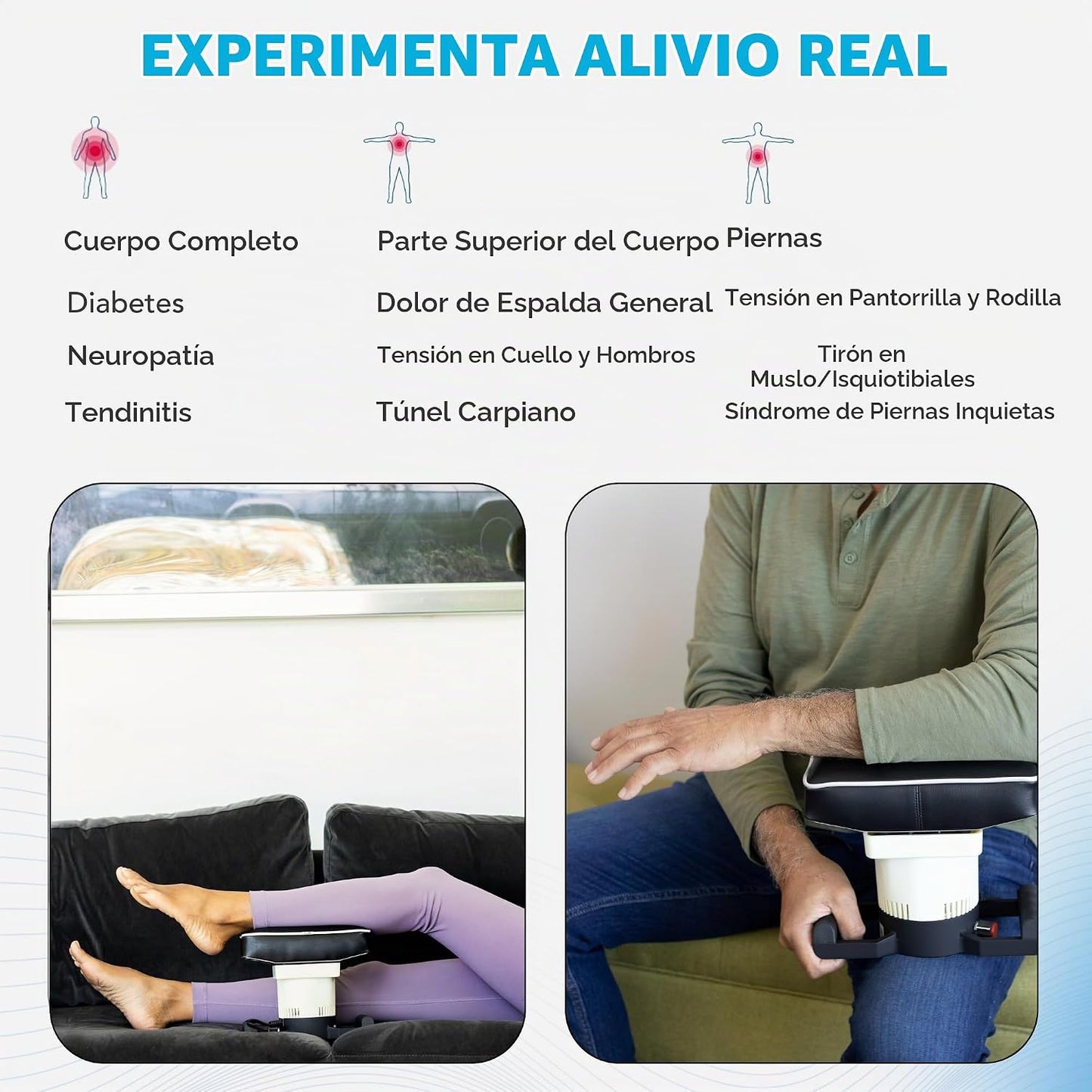 MedMassager Body Massager Plus | Unidad de terapia de masaje de tej...