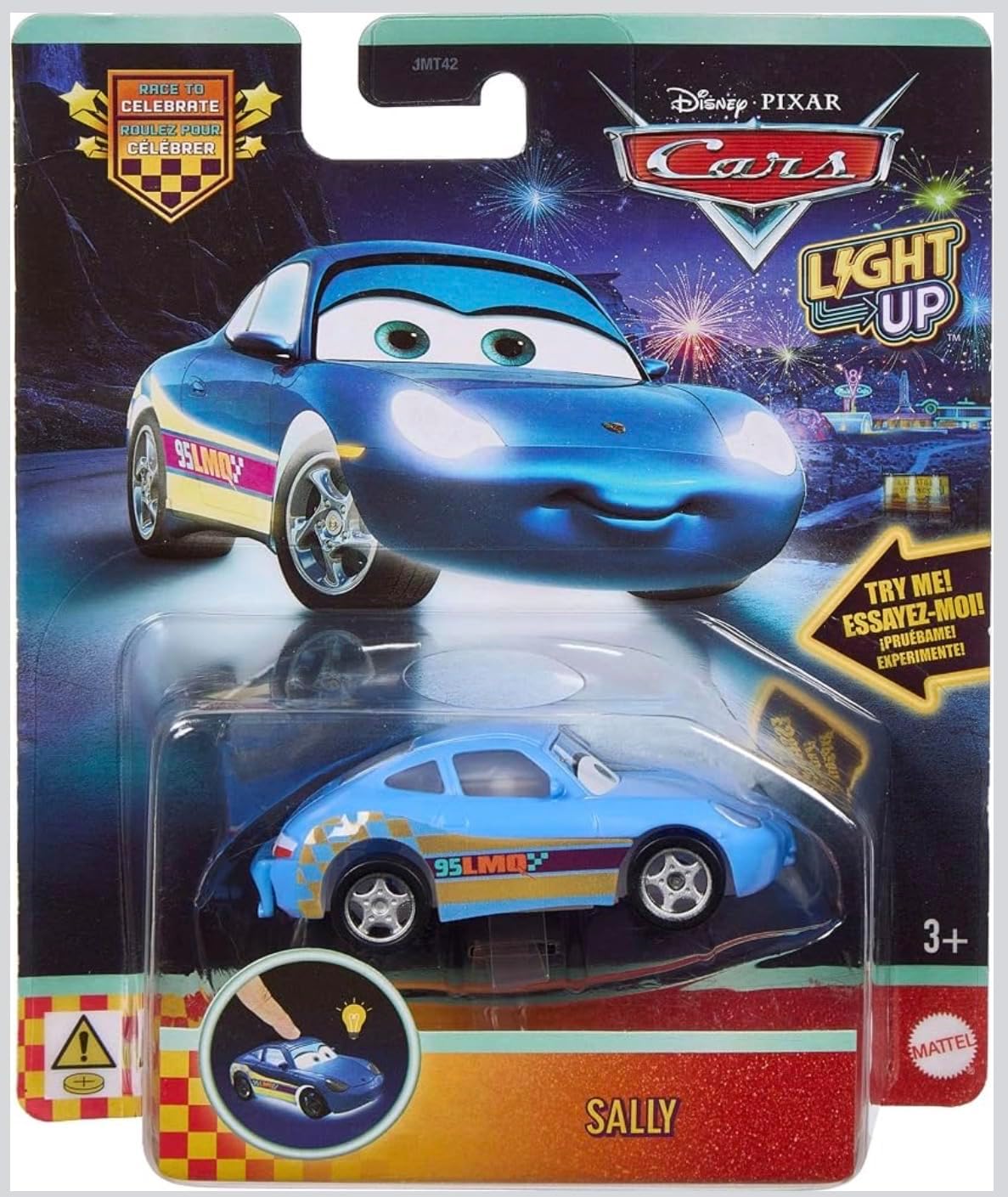 Mattel Disney Pixar Cars Sally con luz