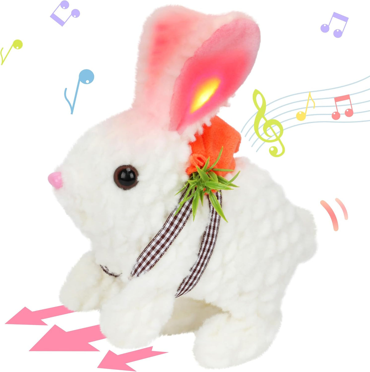 Hopearl - Juguete electrónico interactivo de peluche, con sonidos,...