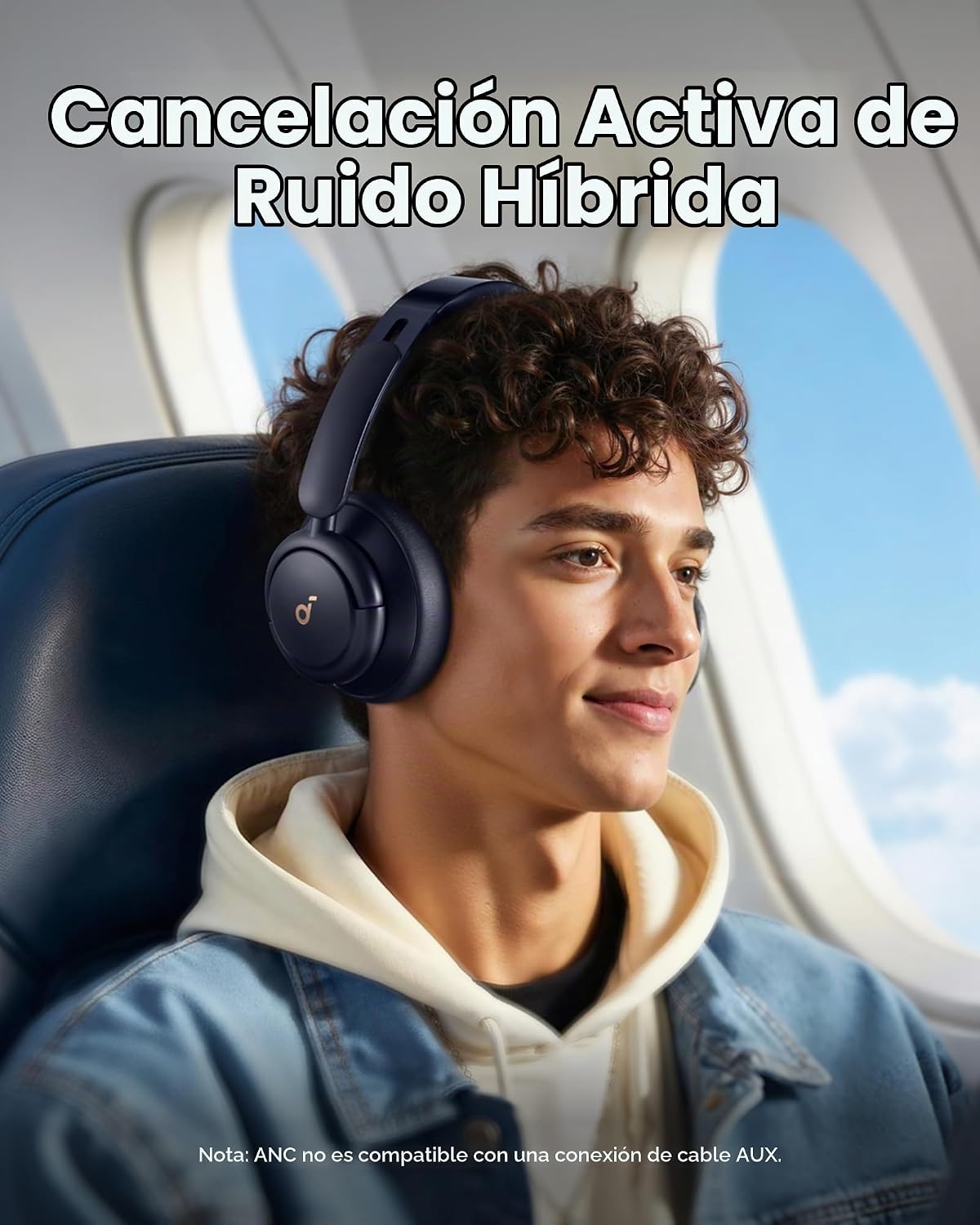 Soundcore Life Q30 de Anker, auriculares híbridos con cancelación a...