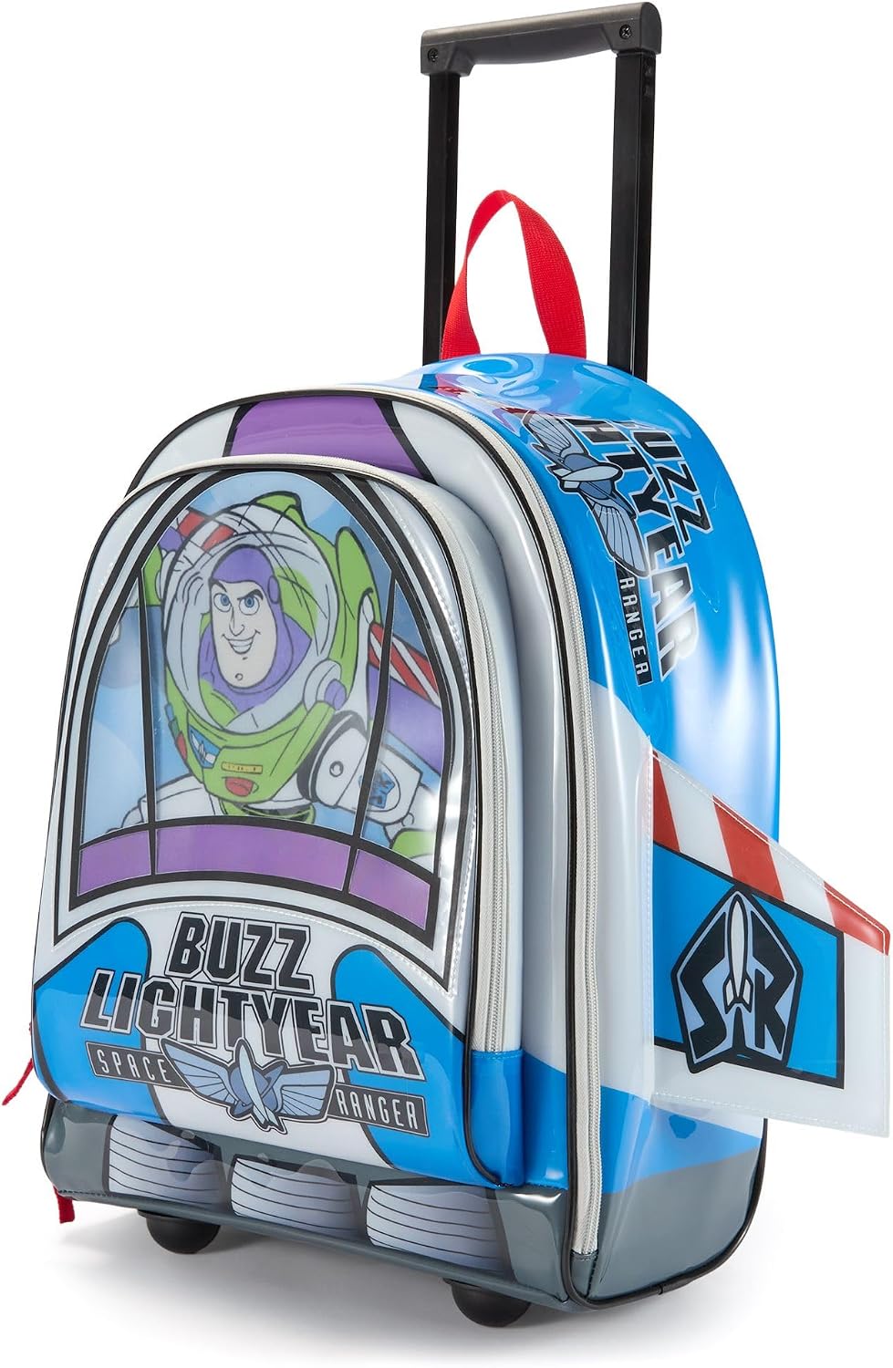 Disney Store Equipaje oficial con ruedas para niños, Buzz Lightyear...
