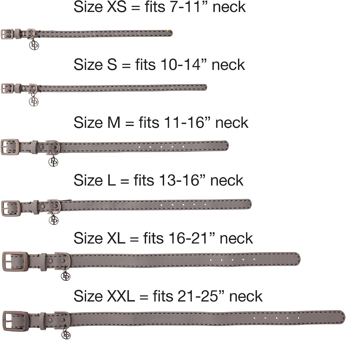 Pet Passion Rein - The Saddle Stitch - Collar de cuero vegano ajust...