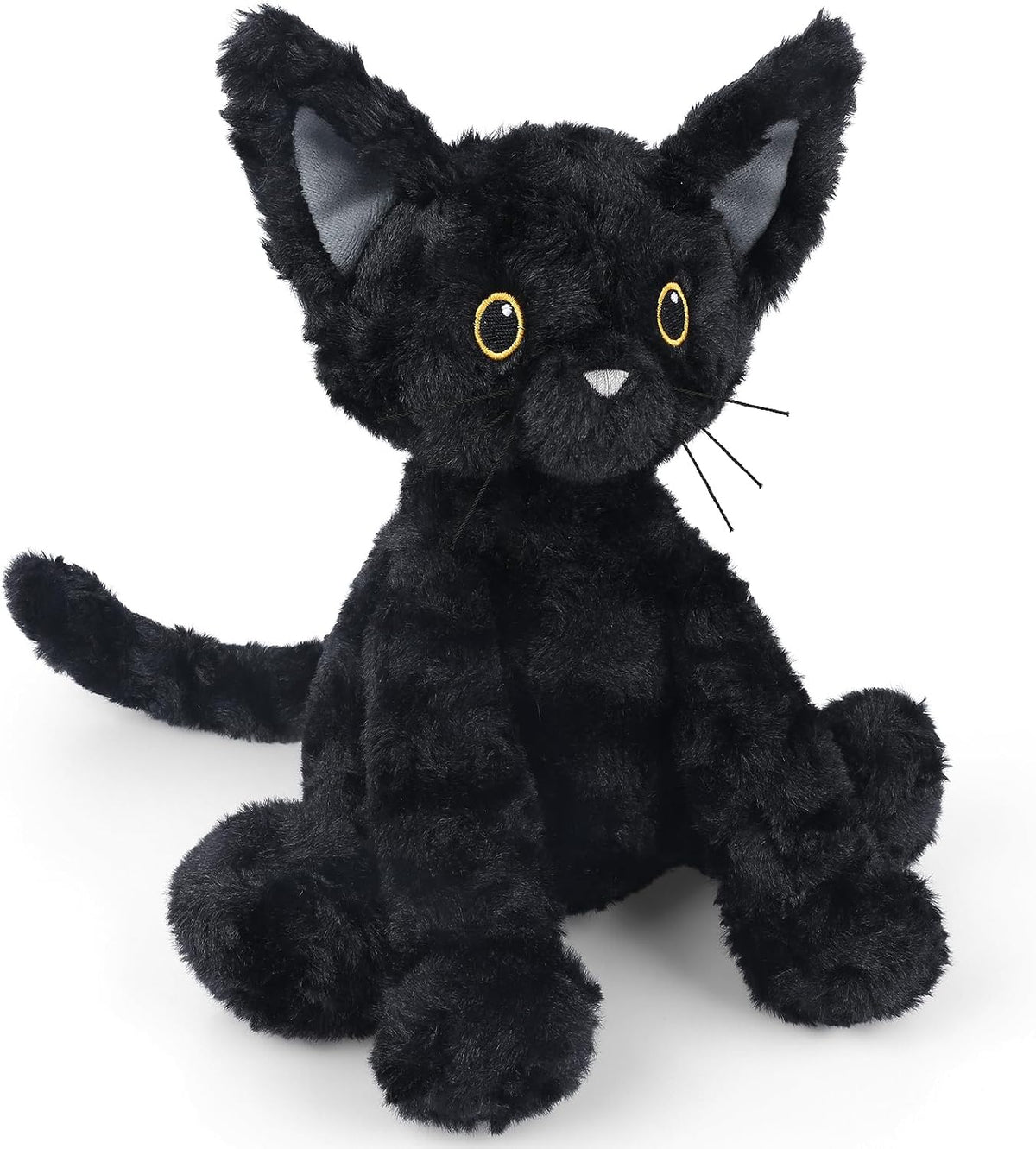 SuzziPals Devon Cat - Almohadilla térmica de peluche para calambres...
