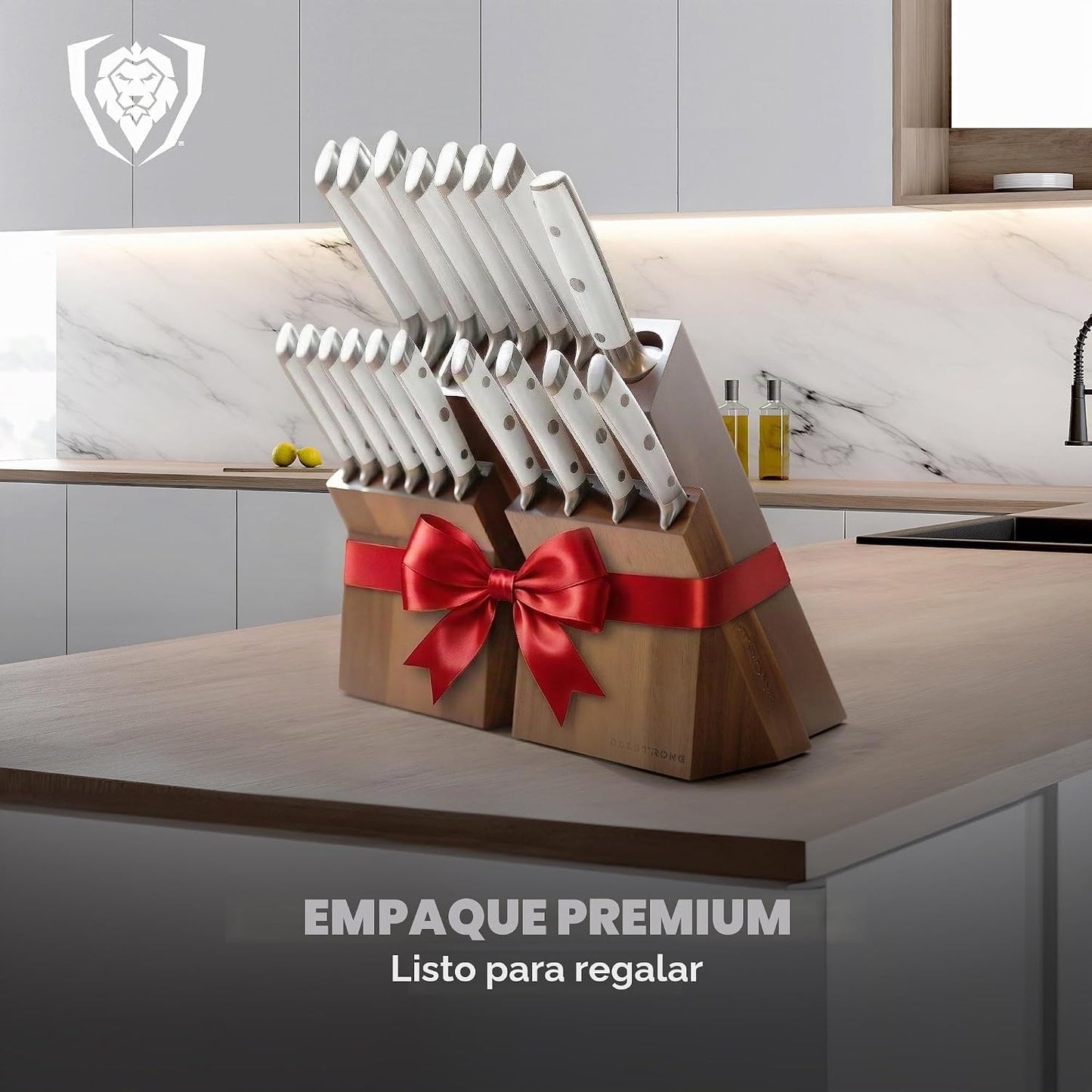 DALSTRONG Juego de cuchillos - Juego de cuchillos colosales de 18 p...