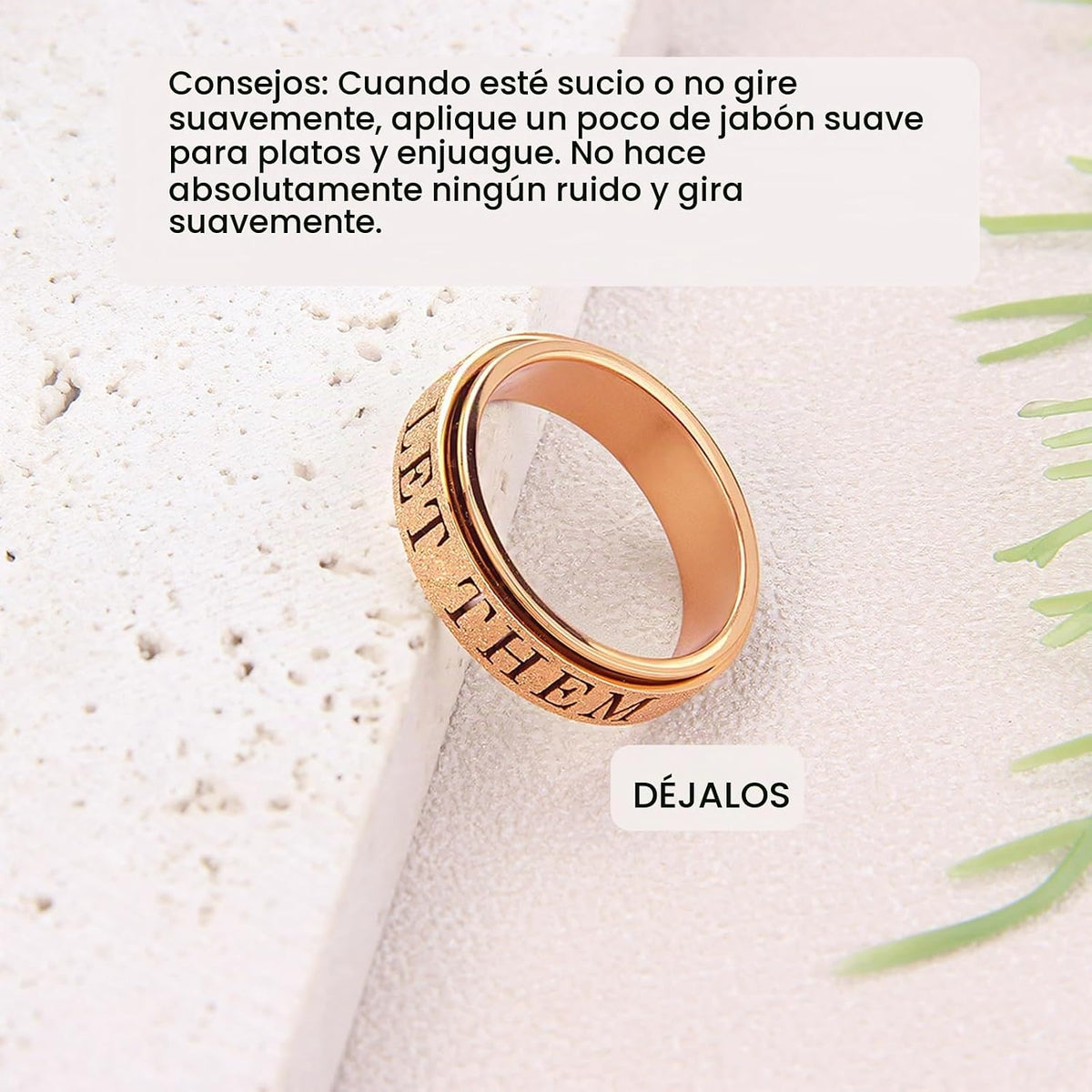 Juguetes Fidget Anillo de Ansiedad para Adultos para Mujeres: Fidge...