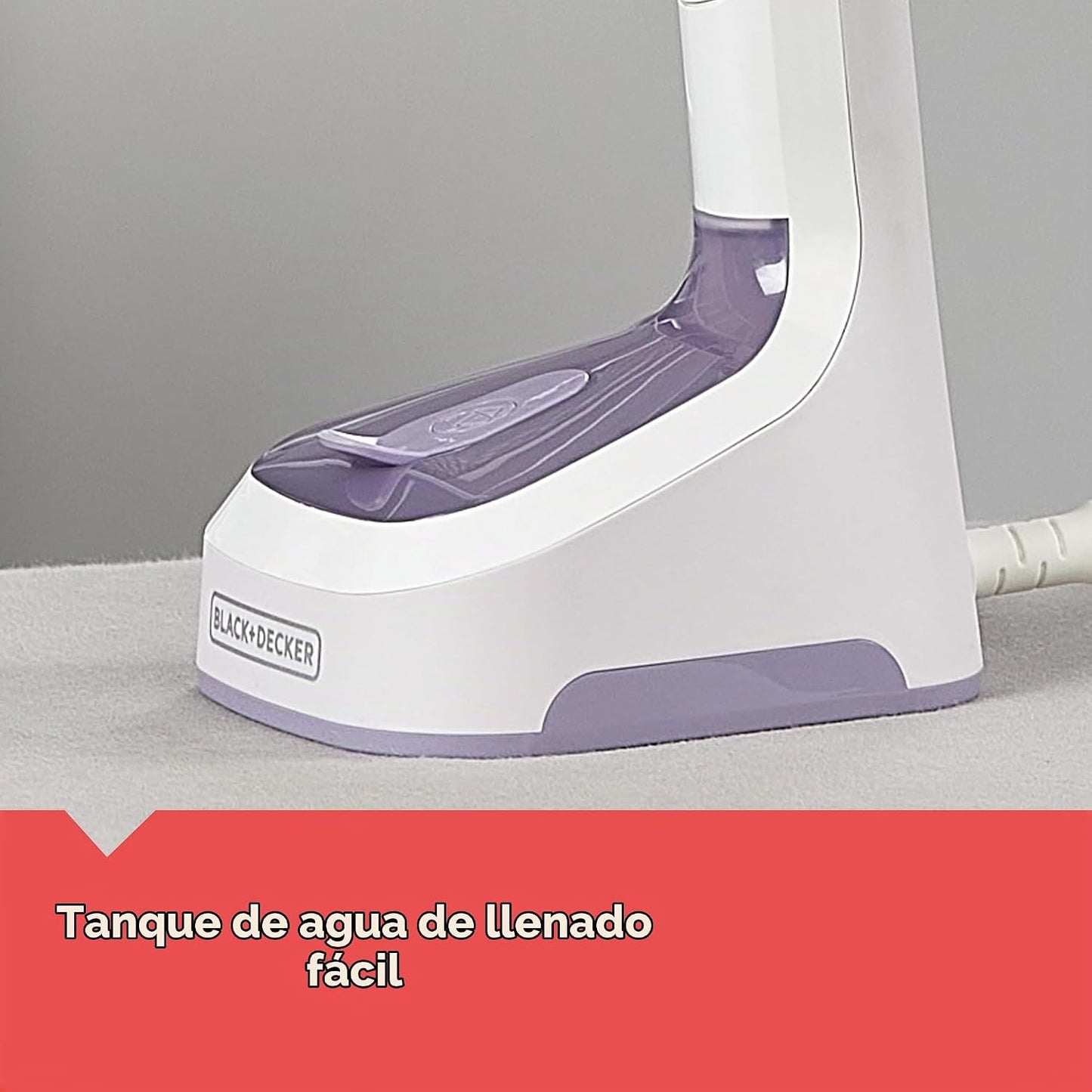 BLACK+DECKER Easy Store Pro Vaporizador plegable, GS0311-0PD, calen...