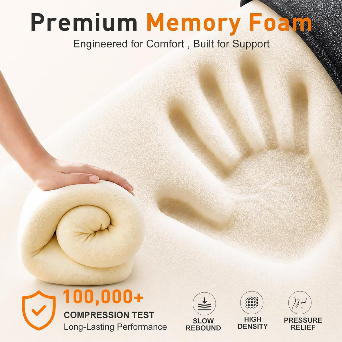 Almohada de viaje premium para aviones, almohada ergonómica para el...