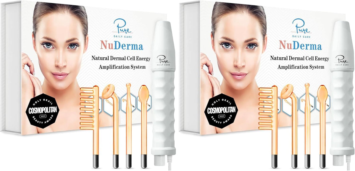 Pure Daily Care NuDerma Varita Manual para Terapia de la Piel con N...