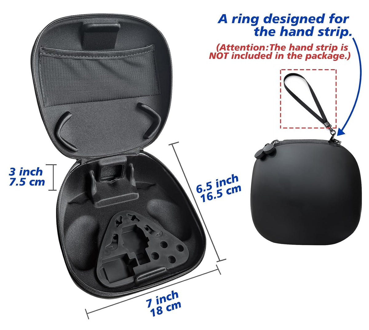 Estuche de transporte + kit de accesorios para controlador DualSens...