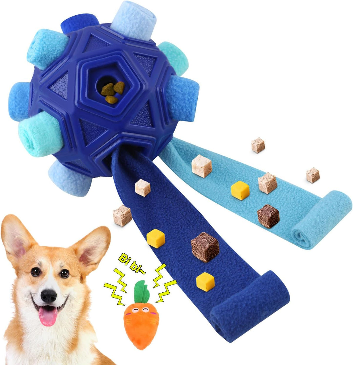 Petration Pelota Olfateadora para Perros - Juguetes Interactivos de...