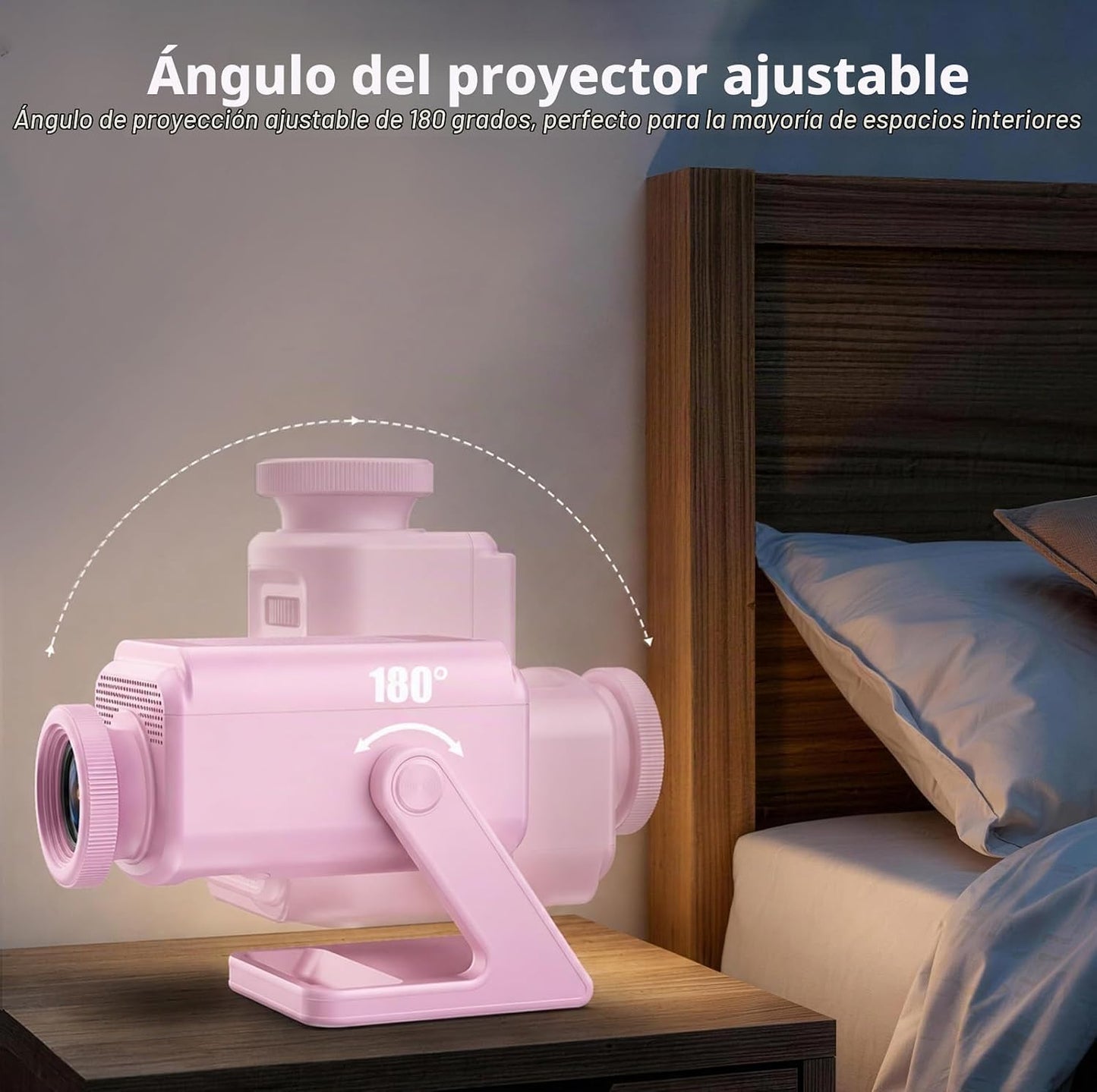 Rossetta Proyector 3D, proyector de galaxia 3D HD de 60 temas con a...