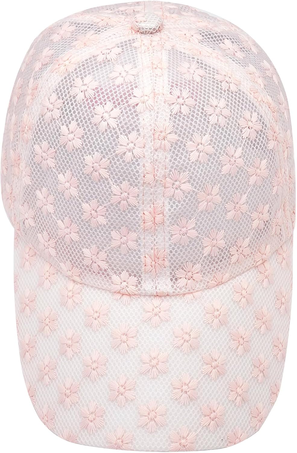 Tidefire Gorras de béisbol de flores pequeñas de encaje para mujer,...
