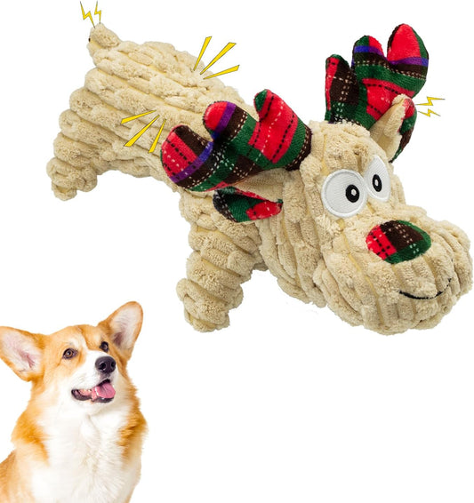 CneeeeeB Juguetes Chirriantes Interactivos para Perros Juguete de D...