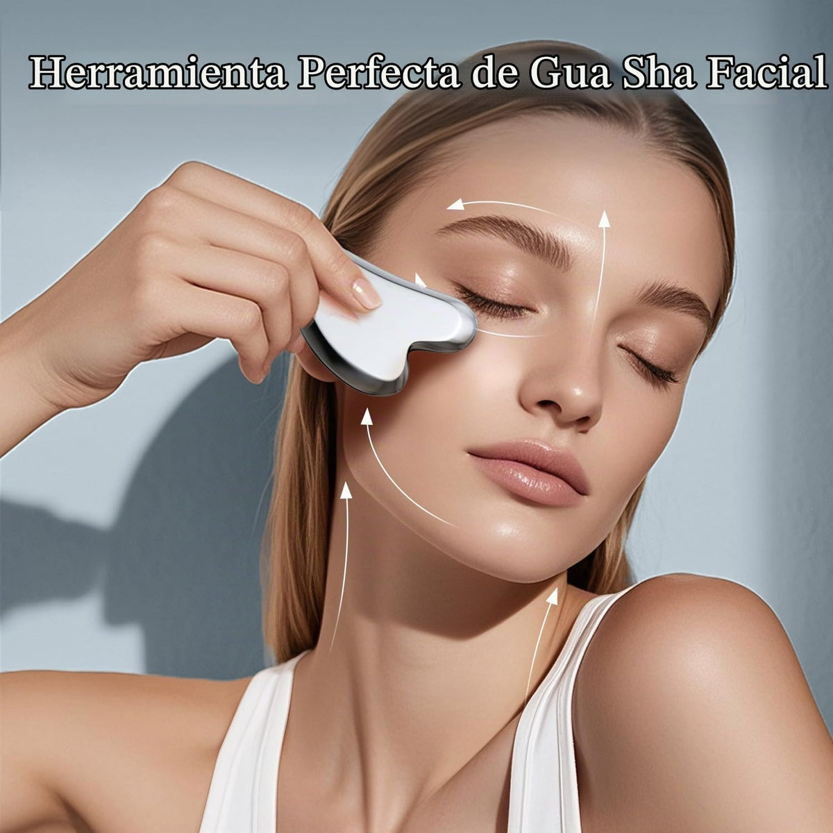 Rena Chris Herramientas Faciales Gua Sha, Herramienta Guasha Terahe...