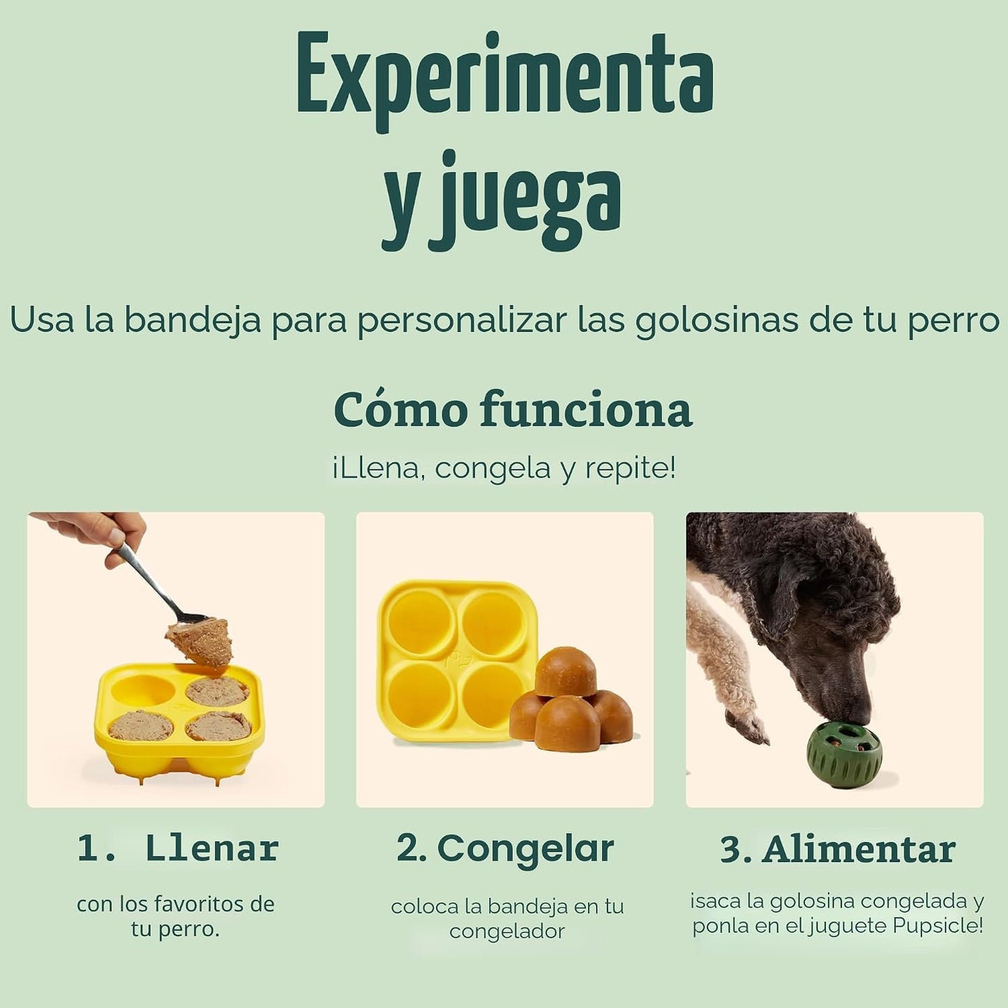 WOOF Pupsicle y Bandeja de Golosinas \u2013 Juguetes interactivos d...