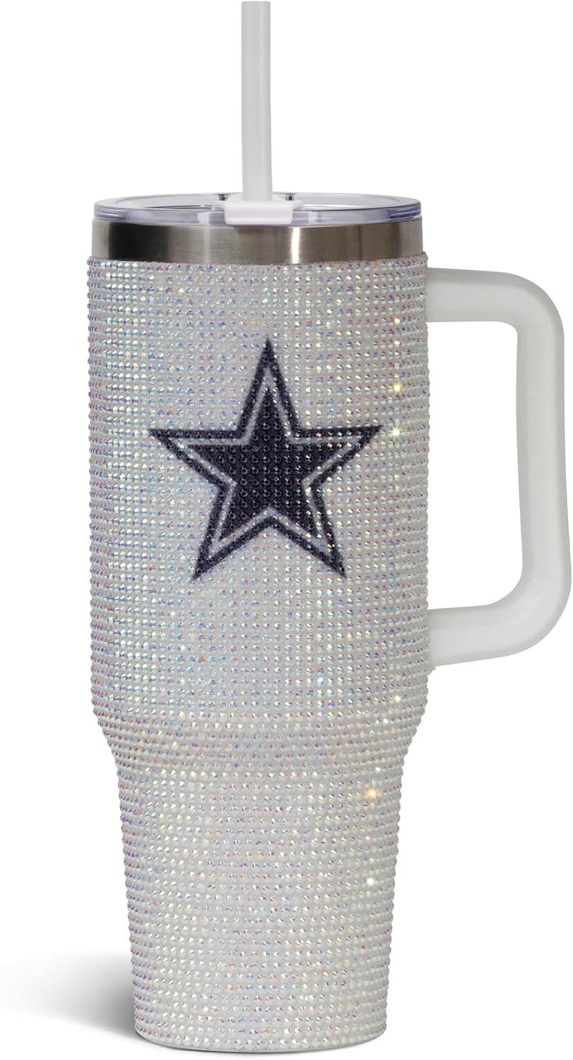 The Memory Company Tumbler con Licencia Oficial de 46 oz Rosa con B...