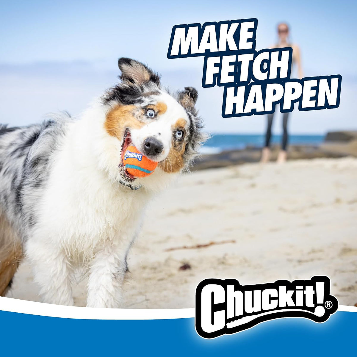 Chuckit! Junior 18M - Lanzador de pelotas para perros, 18 pulgadas...