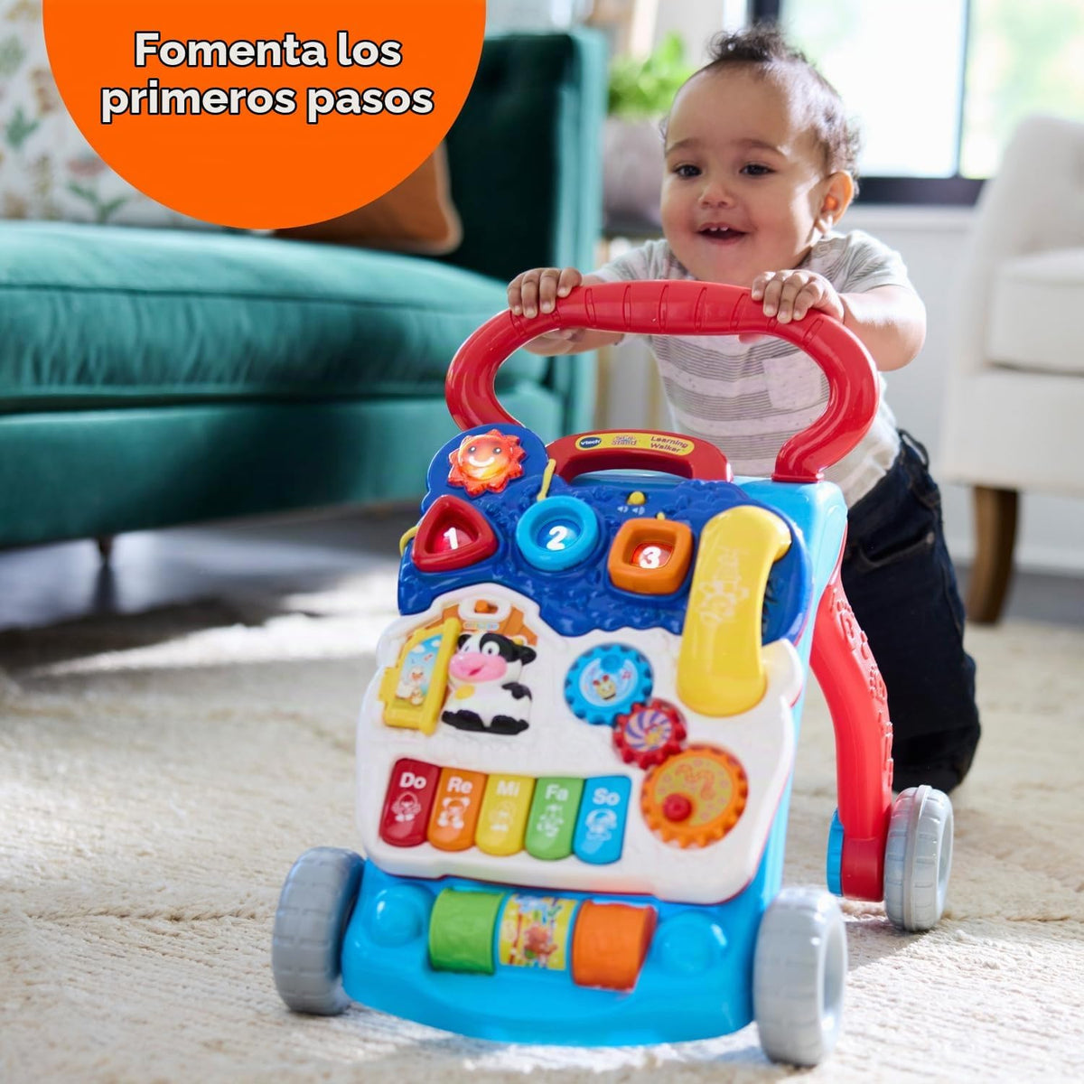 VTech Andador de Aprendizaje de Sentado a de Pie (Empaque Libre de...