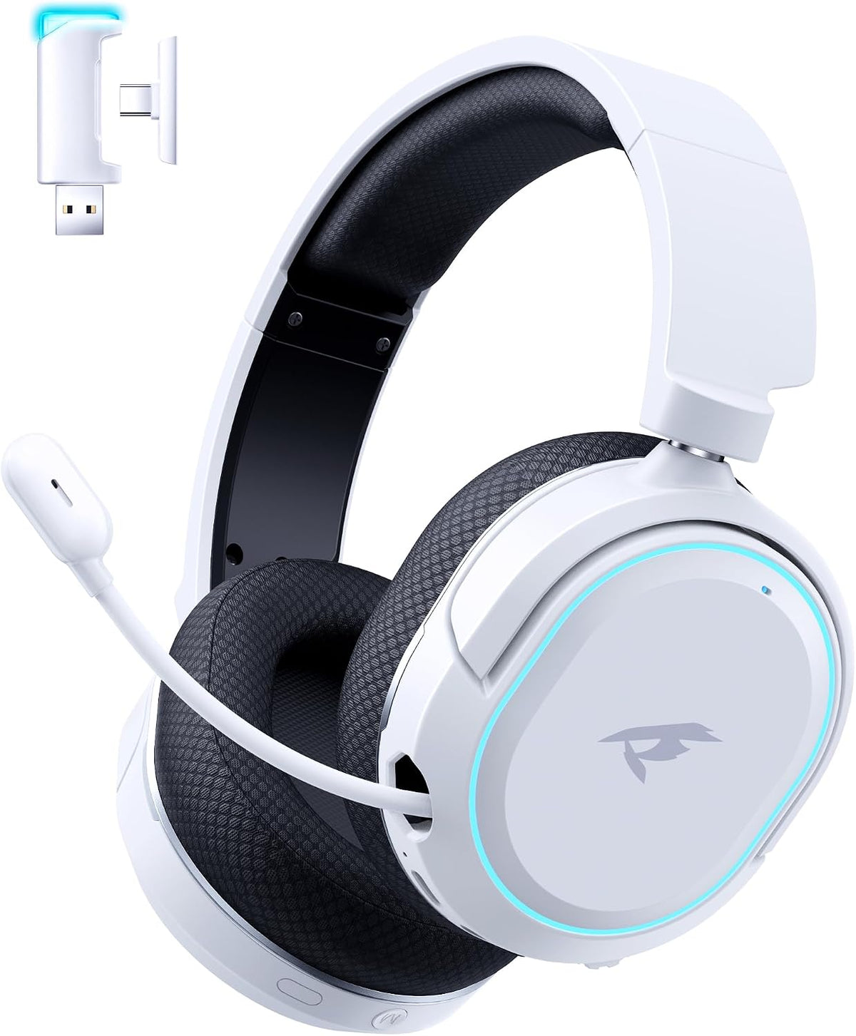 Auriculares inalámbricos para juegos, sonido envolvente 7.1, auricu...