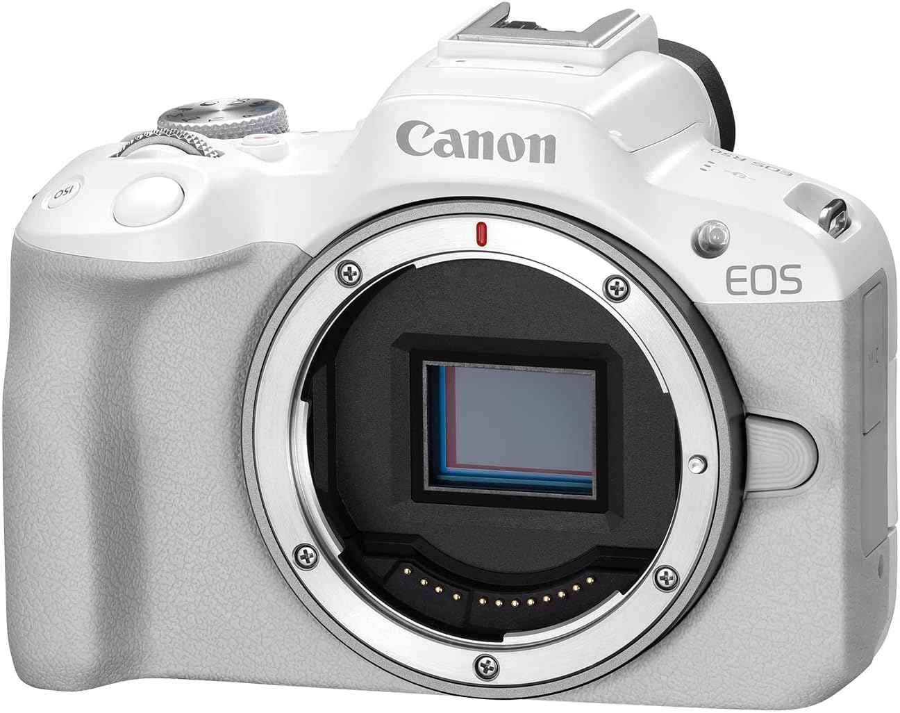 Canon EOS R50 Cámara sin espejo para vlogging (solo cuerpo\/blanco)...